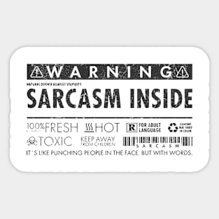 sarcasm inside Sticker